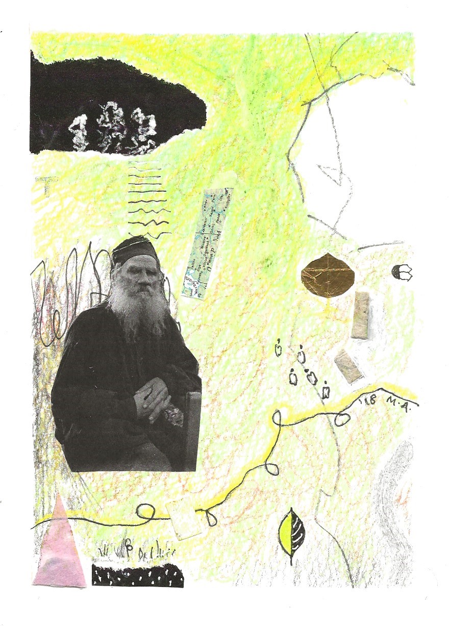 Plant Life collage by Mary Adam